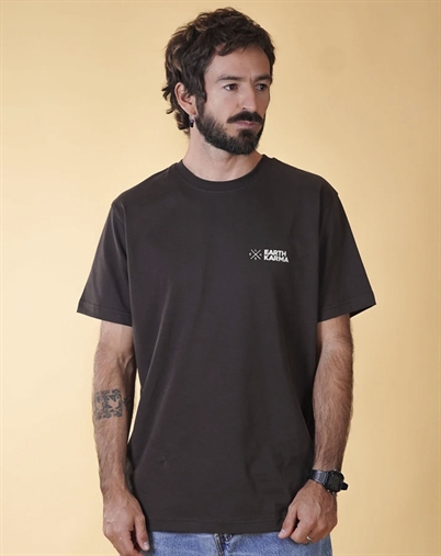 Elsk - Karma Brushed T-Shirt - Soil Brown
